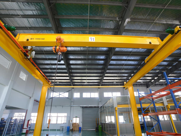 1-ton-Single-Beam-Overhead-Bridge-Crane