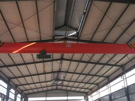 Single Girder Overhead Crane For Mechanical Workshop