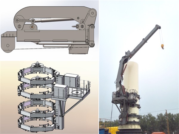 Self-Climbing Crane for Wind Turbine Maintenance