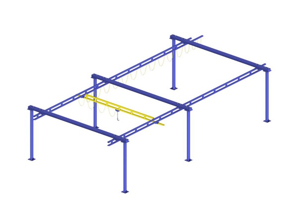  Light Rail Crane System