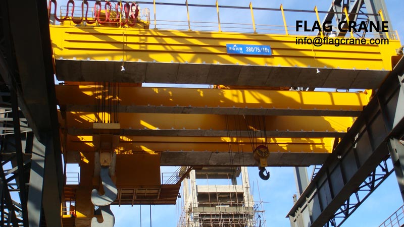 280 ton 75ton 15ton metallurgical crane