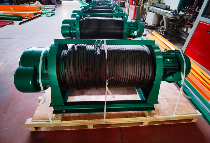 12 sets of 10 ton electric winch with 100m shipping to UAE