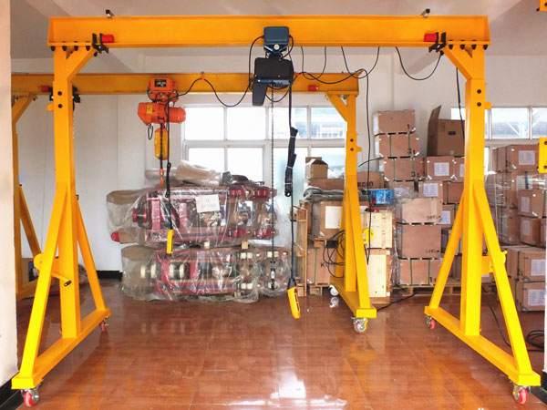 simple portable mobile gantry crane