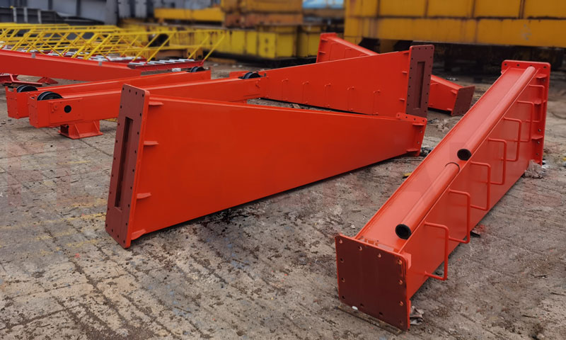 European single girder gantry crane legs