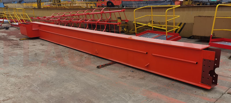 European single girder gantry crane main beam