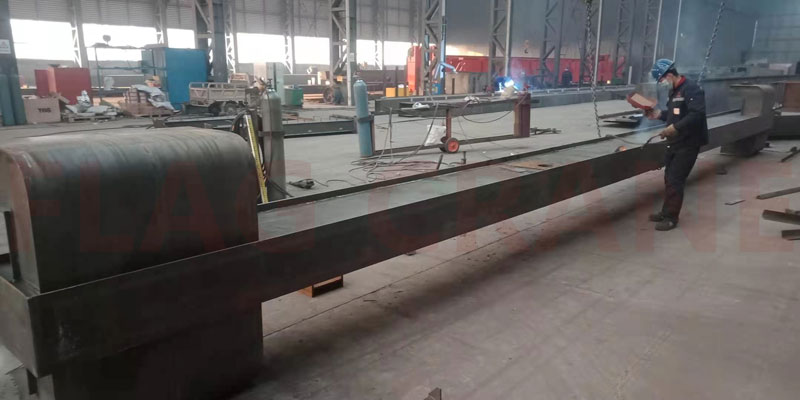 European single girder gantry crane production 2