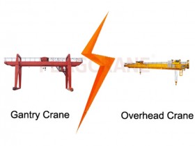 What are the differences between overhead crane and gantry crane