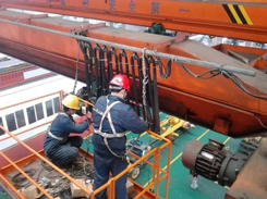 single beam overhead crane repair